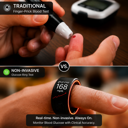 🎉 75% OFF Launch Offer🏆Pryxo™ G1 Non-Invasive Smart Ring
