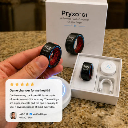 🎉 75% OFF Launch Offer🏆Pryxo™ G1 Non-Invasive Smart Ring