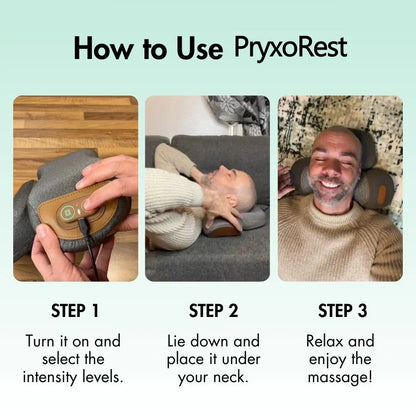 PryxoRest 3-in-1 Neck Massager