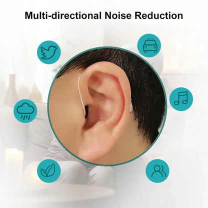 Pryxo™ Smart, Self-Fitting Bluetooth Hearing Aids (App Controlled)