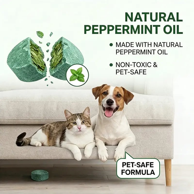 🔥Peppermint Cinnamon Oil Mice Repellent for Squirrel Rats Spider Pests, Mice Repellent for Indoor/Outdoor Use