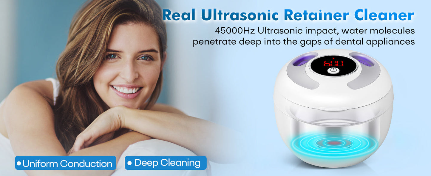 🔥 Upgraded Ultrasonic Retainer Cleaner Machine